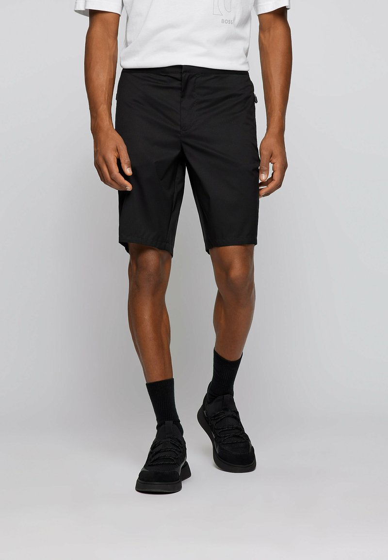 Herren Chino Shorts | BOSS MANFREDI CROSSOVER Outdoor Shorts black/schwarz - FJ98302 Herren Chino Shorts | BOSS MANFREDI CROSSOVER Outdoor Shorts black/schwarz - FJ98302