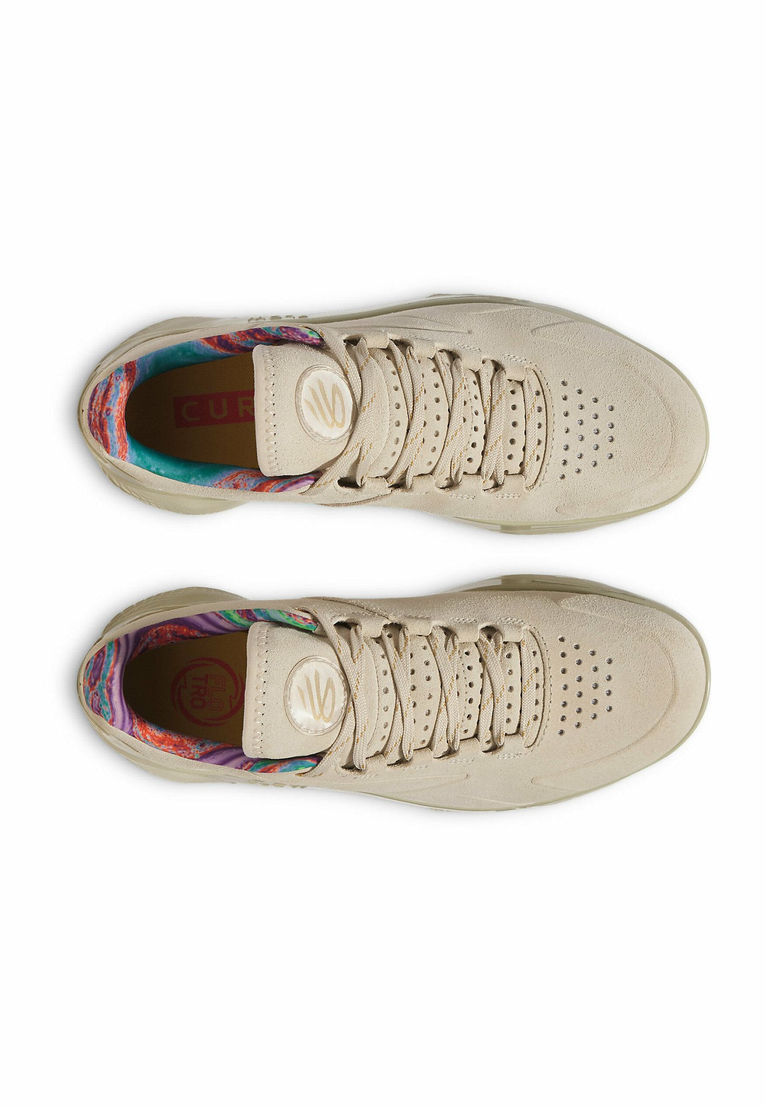 Under Armour CURRY 1 LOW FLOTRO LUX - Scarpe da basket - sandstorm