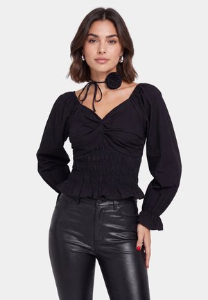 faina, Blouse - black