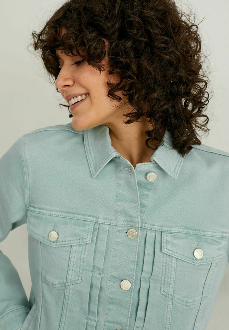 Damen Leichte Jacken | C&A Leichte Jacke green/grün - EO69088 Damen Leichte Jacken | C&A Leichte Jacke green/grün - EO69088
