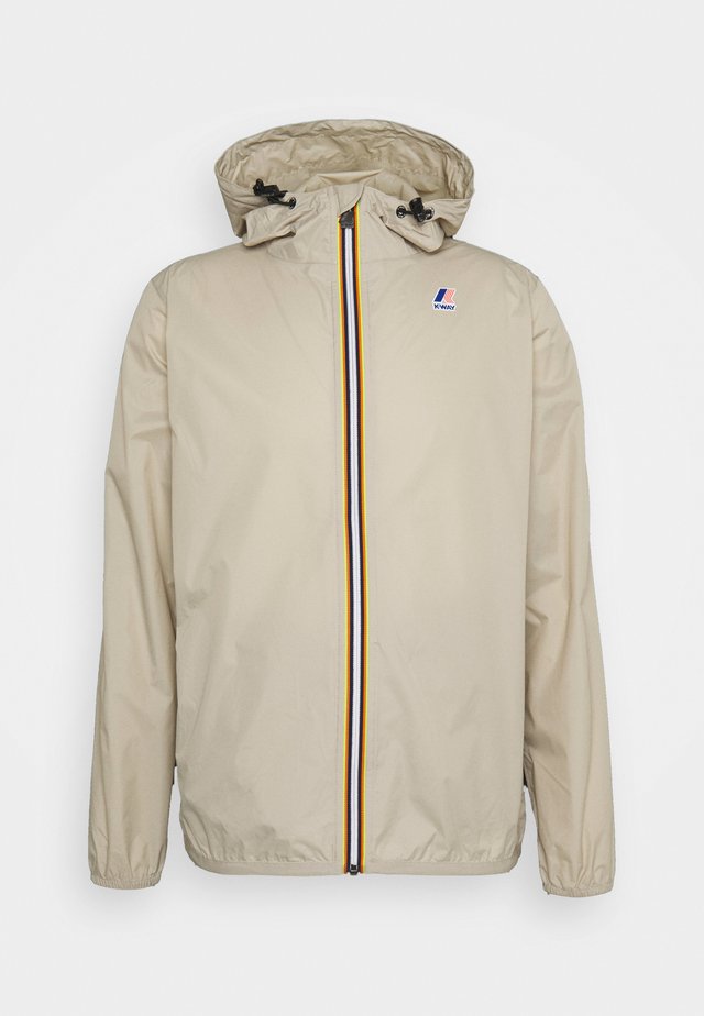 LE VRAI CLAUDE UNISEX - Regnjakke / vandafvisende jakker - beige
