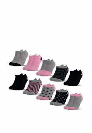 OCCULTO 10 PACK MUSTER SNEAKER SOCKEN - Socken - pink