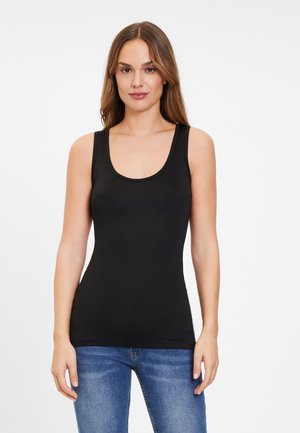 LASCANA 3 PACK - Unterhemd/-shirt - schwarz