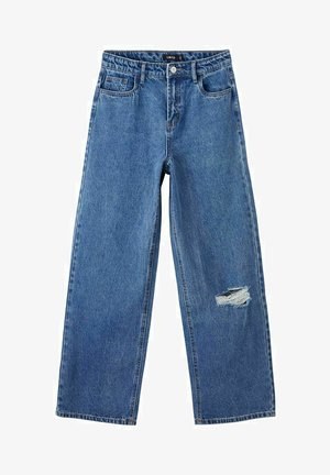 Straight leg jeans - medium blue denim