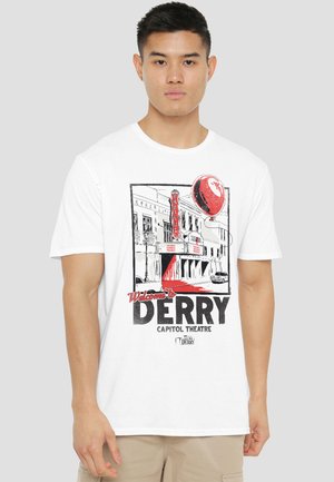 Cotton Soul, WELCOME TO DERRY CAPITOL THEATRE - T-Shirt print - white