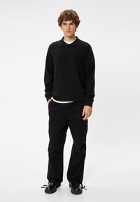 Koton Camiseta de manga larga - black