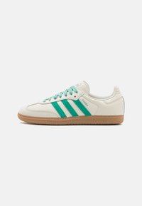 adidas Originals SAMBA OG - Tenisice - off white/court green/hazy green