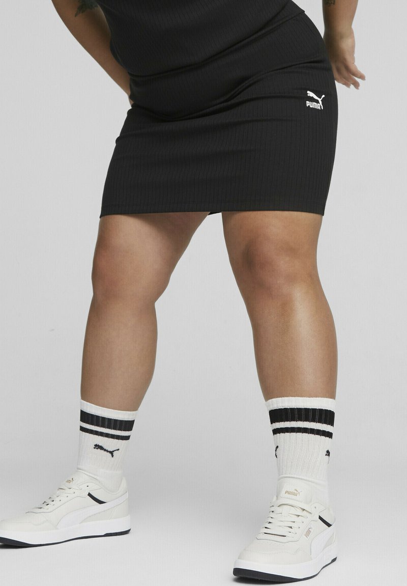 SLIM MICRO MINI SKIRT WV / PUMA BLACK