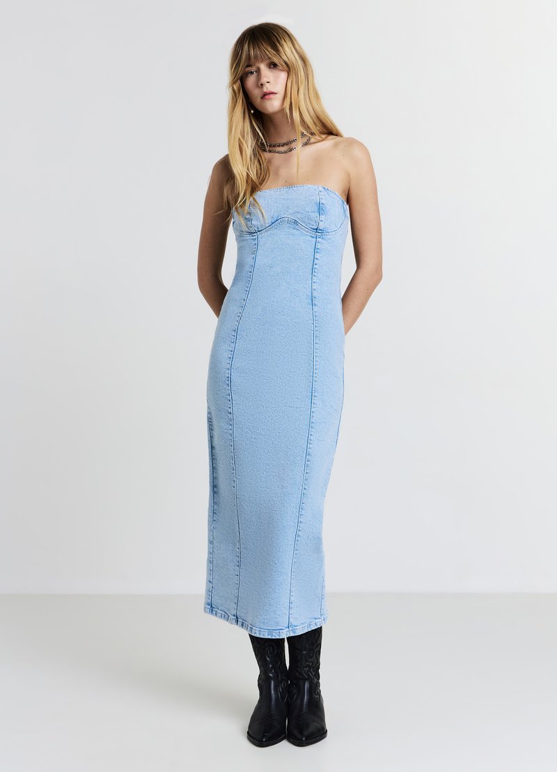 Calliope Robe en jean - blu denim chiaro