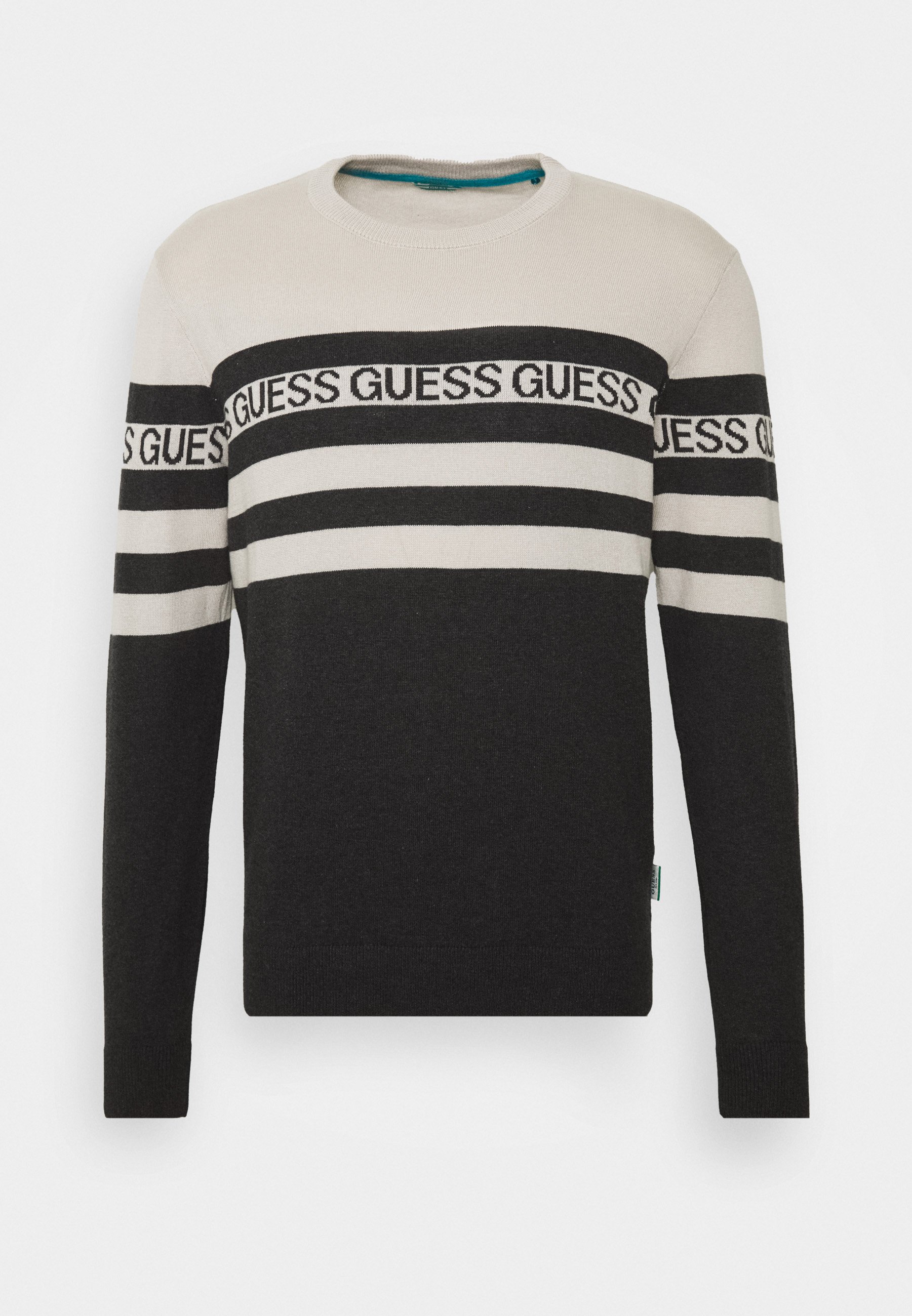 grey guess jumper