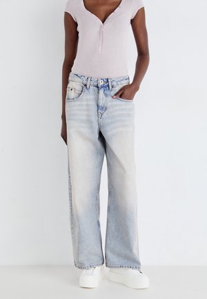 BDG Urban Outfitters JAYA - Wide leg - pink tint