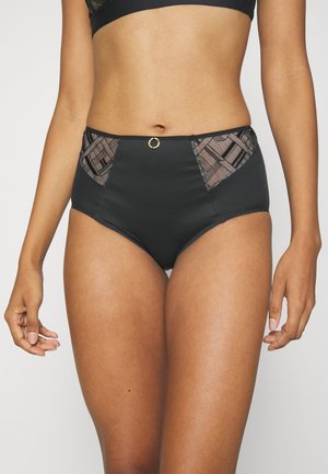 Chantelle GRAPHIC SUPPORT HIGH WAISTED BRIEF - Briefs - black