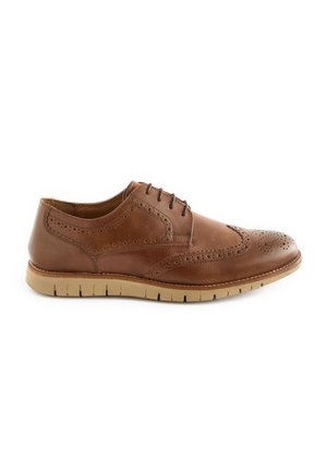 MOTIONFLEX BROGUES - Šněrovací boty - tan brown