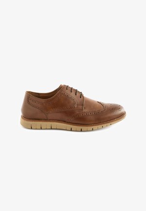 Next MOTIONFLEX BROGUES - Snörskor - tan brown