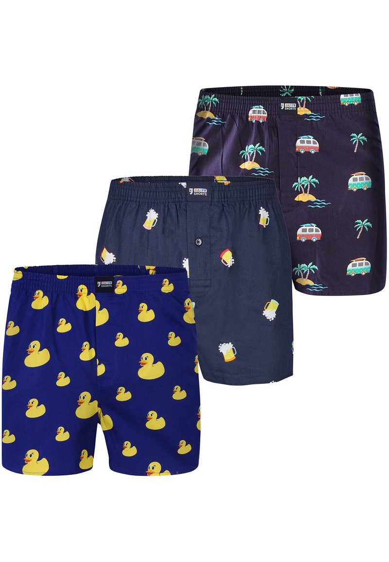 Happy Shorts 3-PACK PRINT  - Boxershorts - set