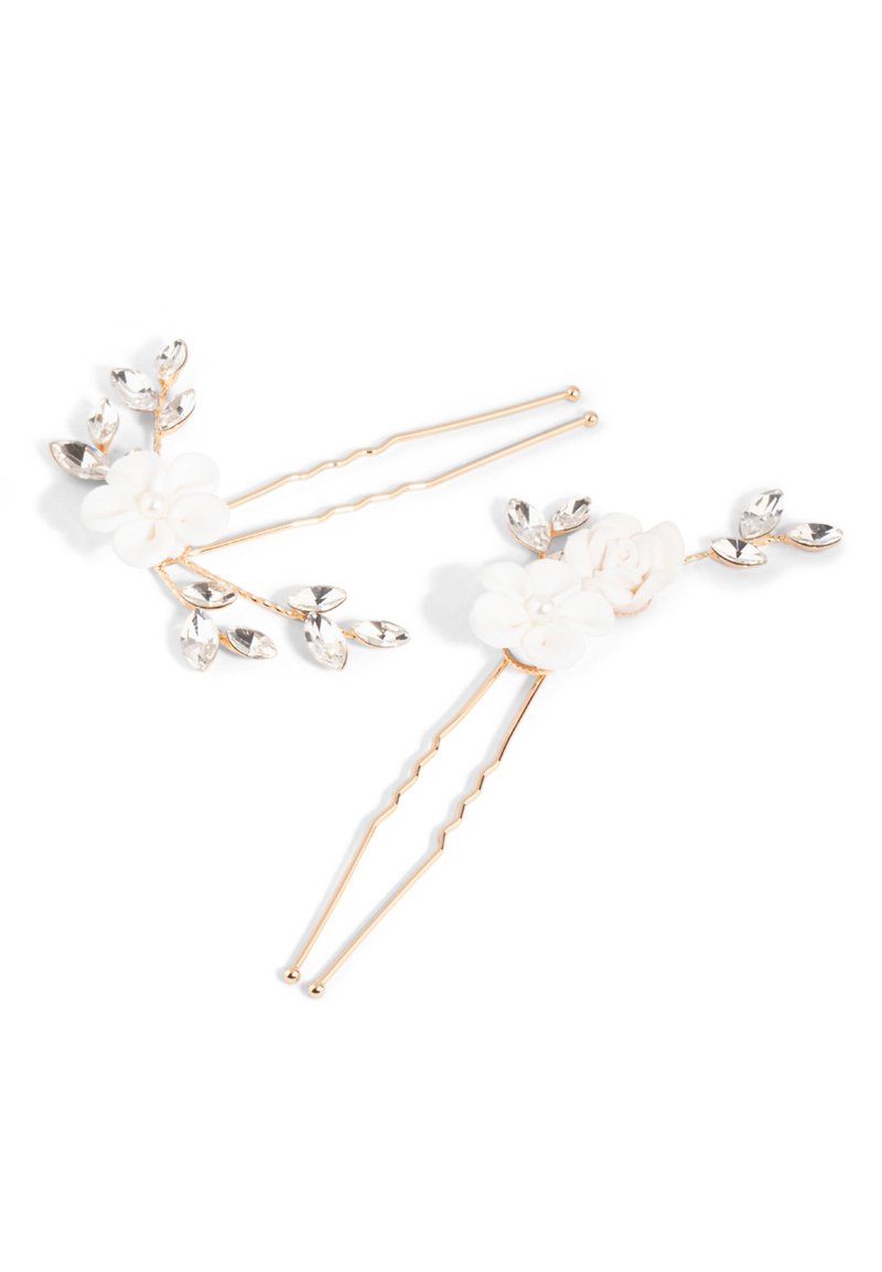 Lovisa WHITE FLOWER 2 PACK Hair styling accessory white Zalando.de