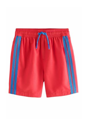 Next, REGULAR FIT - SIDE STRIPE SWIM SHORTS - Swimming shorts - red