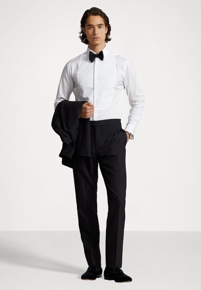 Polo Ralph Lauren CUSTOM FIT FRENCH CUFF TUXEDO SHIRT - Alkalmi ing - white