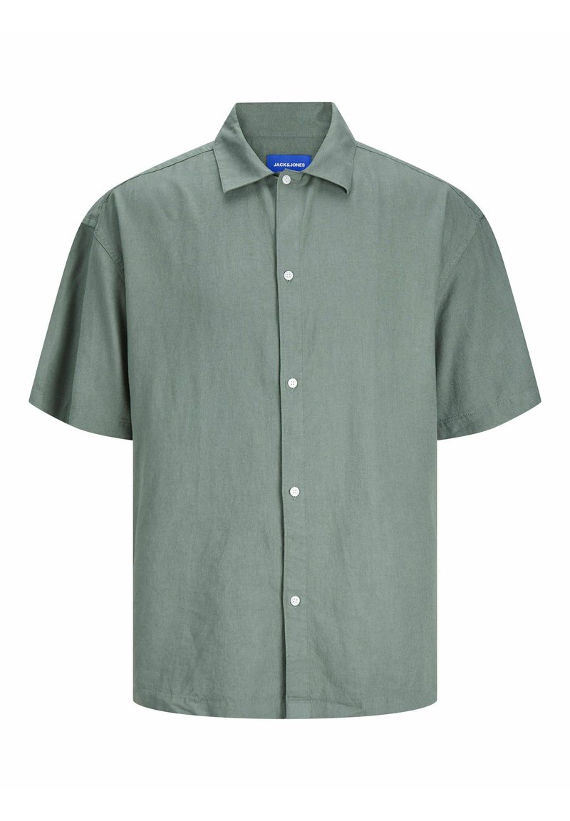 jack & jones Overhemd groen gemêleerd