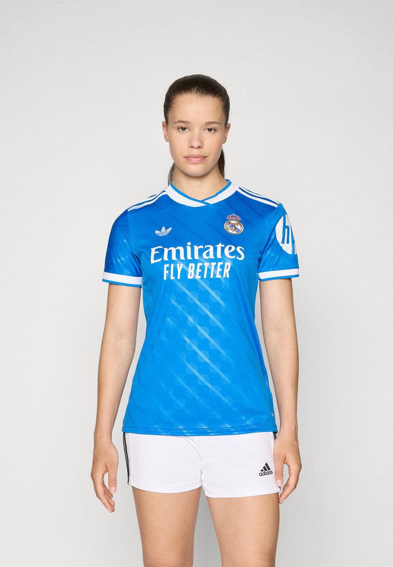 adidas Performance REAL MADRID THIRD WOMEN - Futbola krekls - bluebird