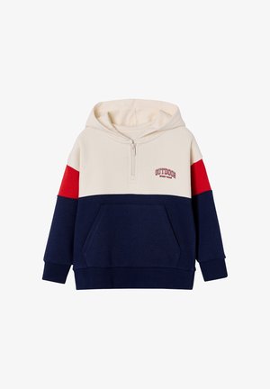 Vertbaudet, IM BLOCK-LOOK - Hoodie - rot