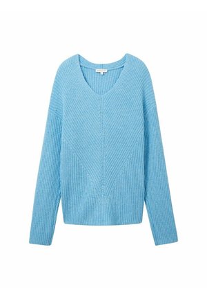 Pullover - clear light blue melange