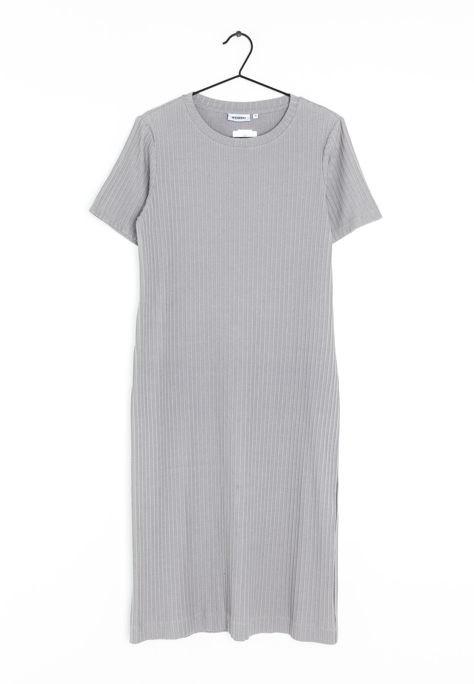 weekday ribbed dress Weekday + Tania Ribbed Tube Dress