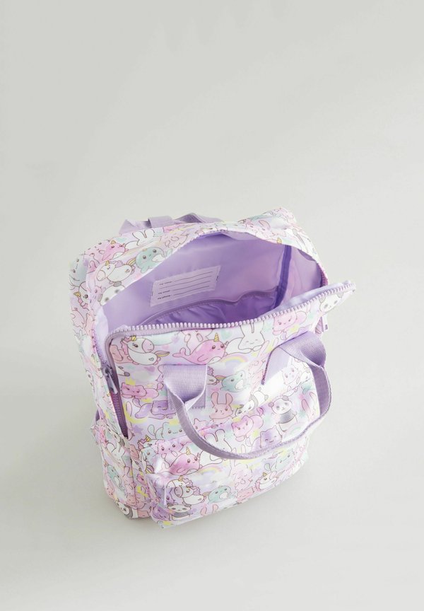 DOUBLE HANDLE STANDARD – Tagesrucksack – purple kawaii character