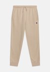ICONS CUFF PANTS CONTRAST LOGO UNISEX - Tréningruha alsók - beige