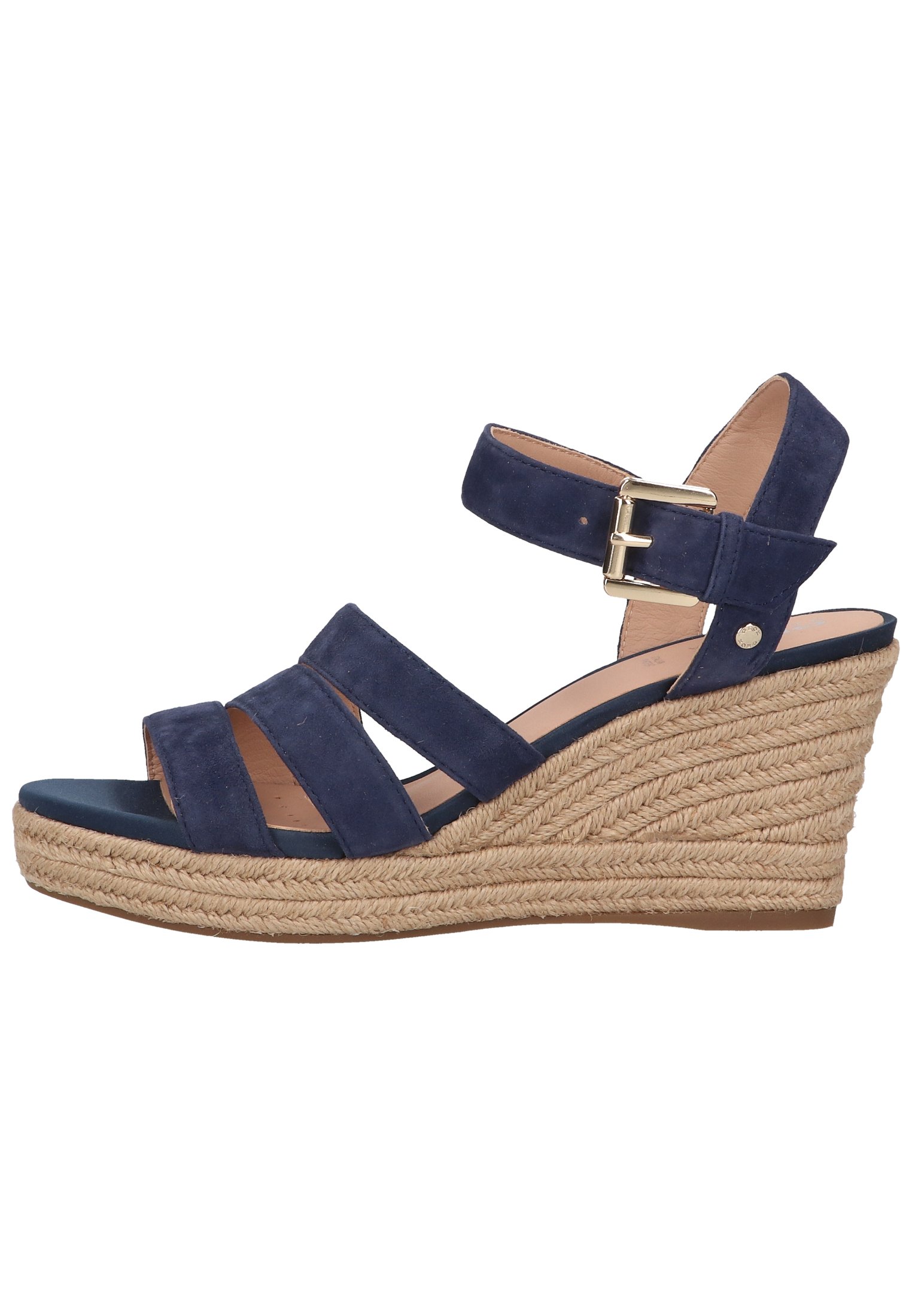 Geox Sandalen met sleehak - blue/Blauw - Zalando.be