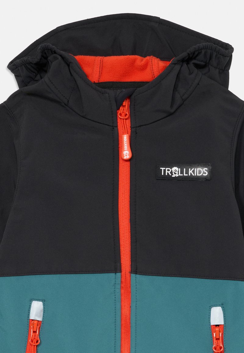 TROLLKIDS KIDS SKJORTA JACKET Softshelljacke stormy blue/black