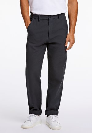 WIDE FIT  - Stoffhose - black