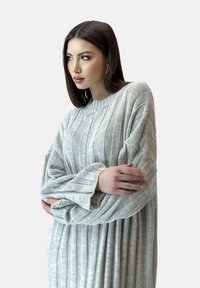 Elara Strickkleid - grau