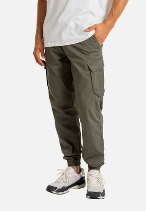 REFLEX BR - Cargo trousers - 160 olive