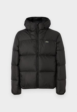 Lacoste Jachetă cu puf - black