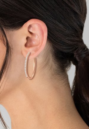 Earrings - rose gold-coloured