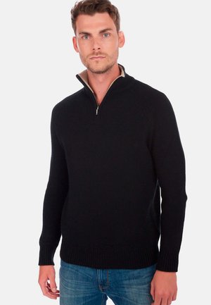 Mahogany ANGERS - Pullover - black vintage beige chine