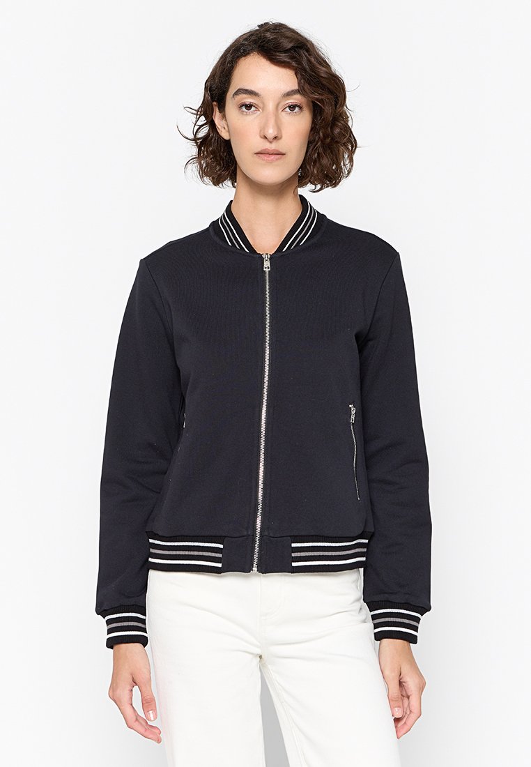 GAS Sweater met rits zwart GAS Sweater met rits zwart