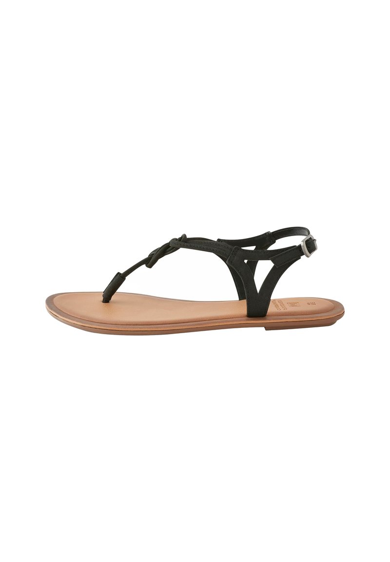 Next FOREVER COMFORT KNOT SLINGBACK REGULAR WIDE FIT - T-rihmaga sandaalid - black