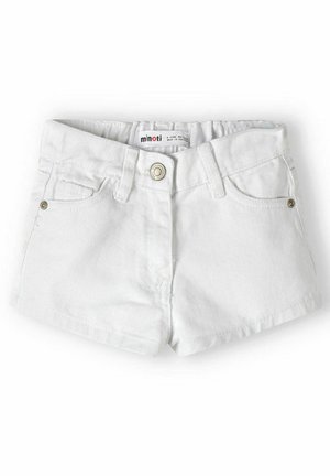 ADJUSTABLE WAIST - Farkkushortsit - white denim