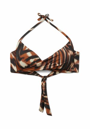 Calzedonia, SAVAGE SHADES - Haut de bikini - brown