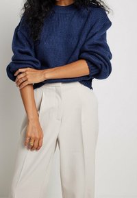 NA-KD Stickad tröja - blue