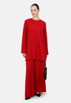 SET - Trousers - red