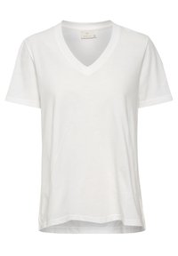 KAMARIN V-NECK - Paprasti marškinėliai - optical white