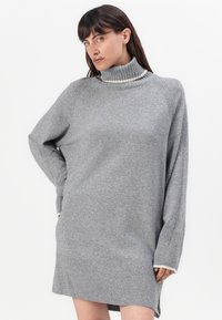 Pinko FOGO  - Abito in maglia - grigio monumento