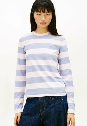 LONG SLEEVE - Camiseta de manga larga - periwinkle dust   multi stripe
