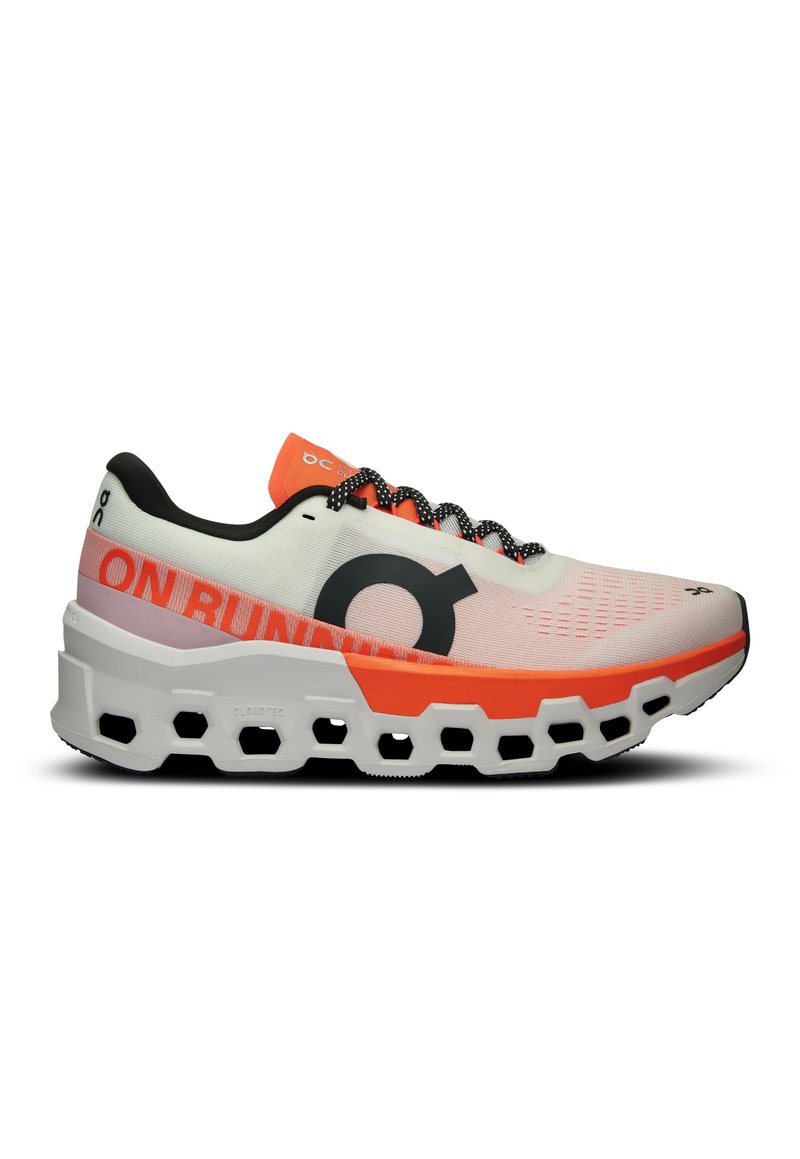 On CLOUDMONSTER 2 - Road running shoes - undyed   flame