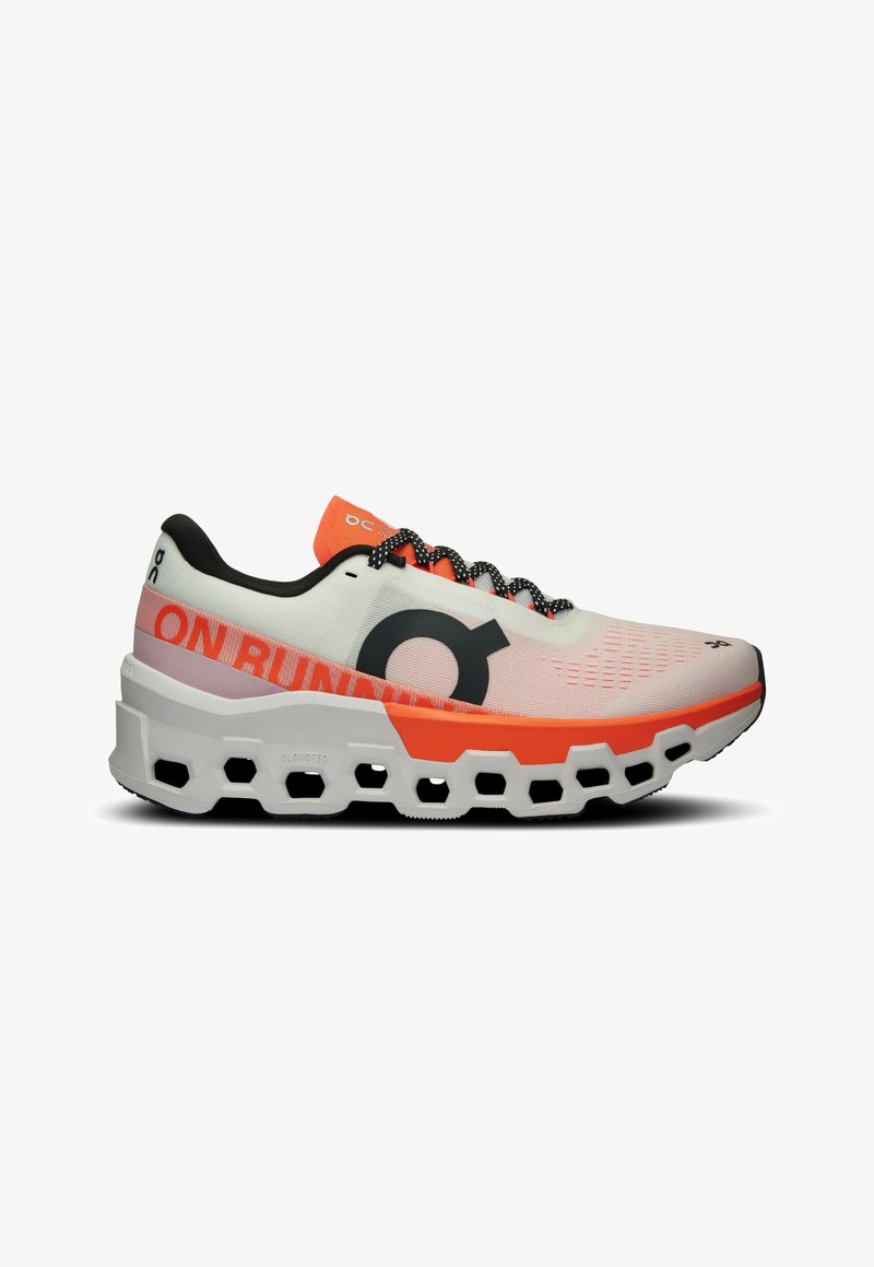 On CLOUDMONSTER 2 - Road running shoes - undyed flame