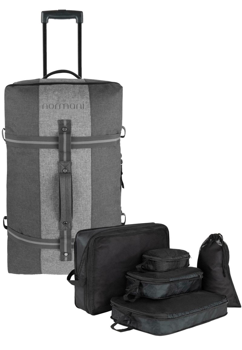 Normani MIT 4 KLEIDERTASCHEN - Kofferset - dunkelgrau grau