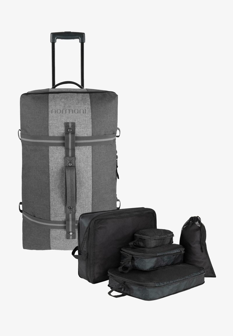 Normani MIT 4 KLEIDERTASCHEN - Kofferset - dunkelgrau grau